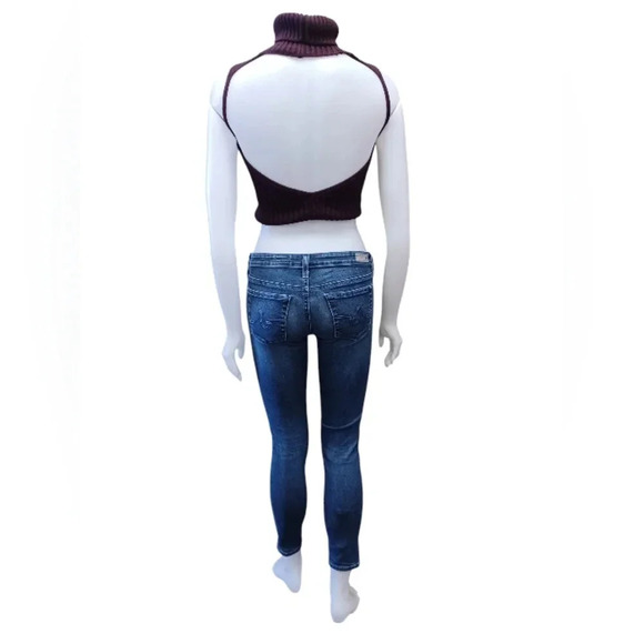 Adriano Goldschmied Washed Denim Skinny Jeans Size 26 - Picture 4 of 12